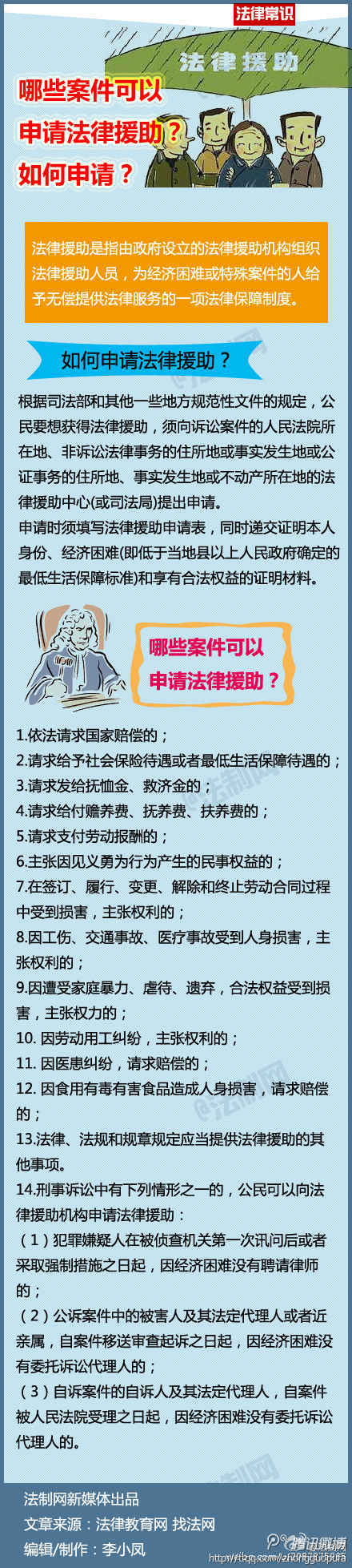 曲靖哪些案件可以申请法律援助？如何申请？